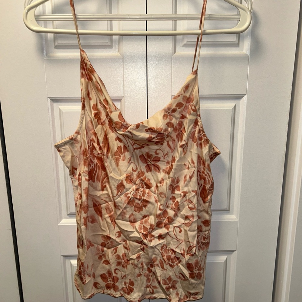 Bila Floral Print Women's Top size Medium